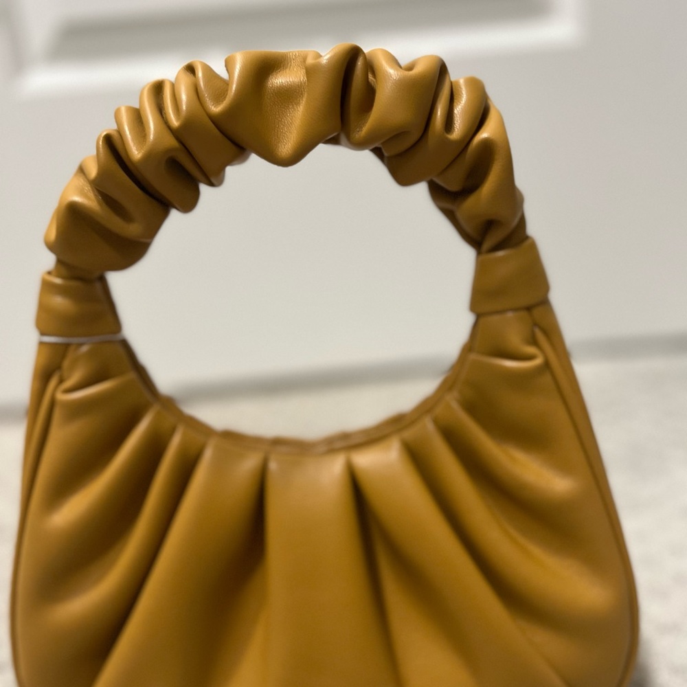 JW Pei Ruched Handbag….Color: Beer - Picture 5 of 5